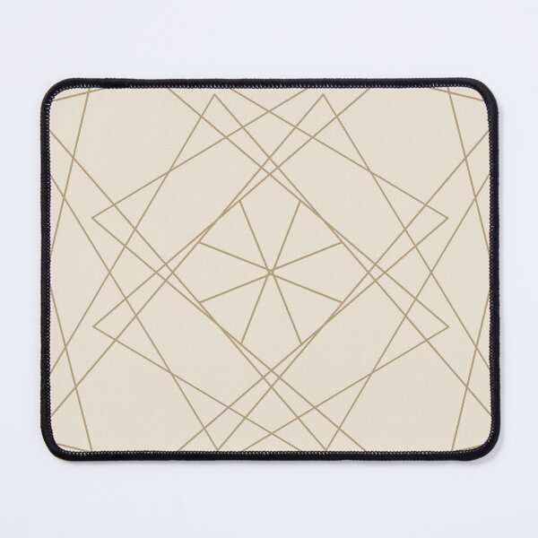 Item preview, Beige tilte art line design miniature minimal decor aesthetic designed and sold by Onlineshoppingstoremumbai.