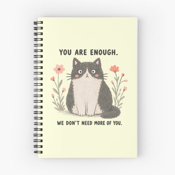 Item preview, Brutally Supportive Cat designed and sold by Wobble Studio.