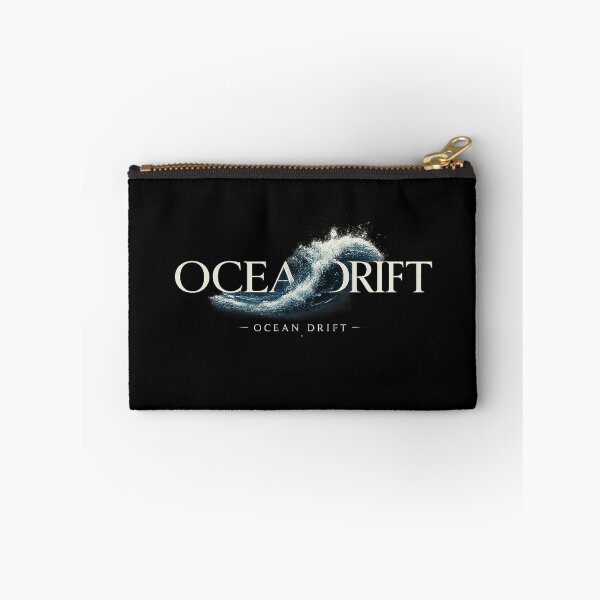 Item preview, Ocean Drift | Luxury Coastal Typography T-Shirt Design designed and sold by rigelcreation.