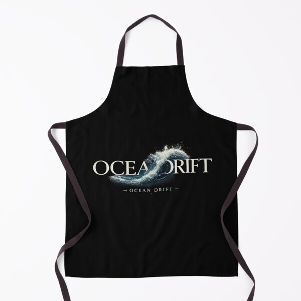 Item preview, Ocean Drift | Luxury Coastal Typography T-Shirt Design designed and sold by rigelcreation.
