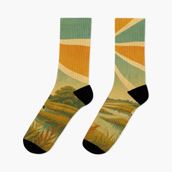 Item preview, Wetland Dreams — Golden Hour designed and sold by WanderEastArt.