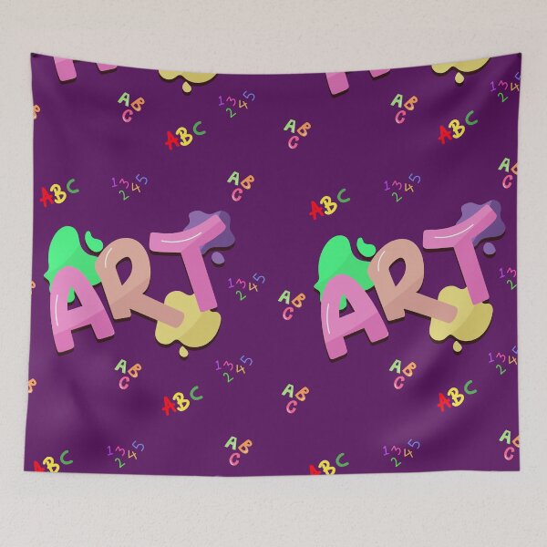 Item preview, Colorful Back to School Art Design.  designed and sold by DodoCraft3.