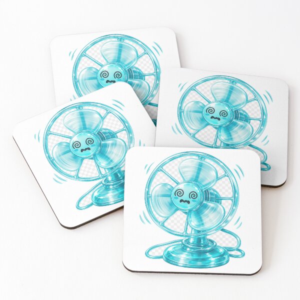 Item preview, Dizzy Jelly Desk Fan - Spinning Office Chaos designed and sold by GoverArt.
