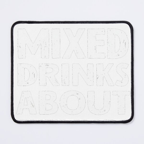 Item preview, Mixed Drinks About Feelings Vintage Bartender Gift designed and sold by icm4639.