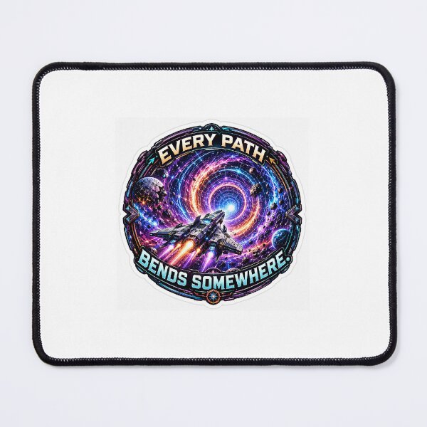 Item preview, Wormhole Navigator - Every Path Bends Somewhere. designed and sold by SufirKapur.
