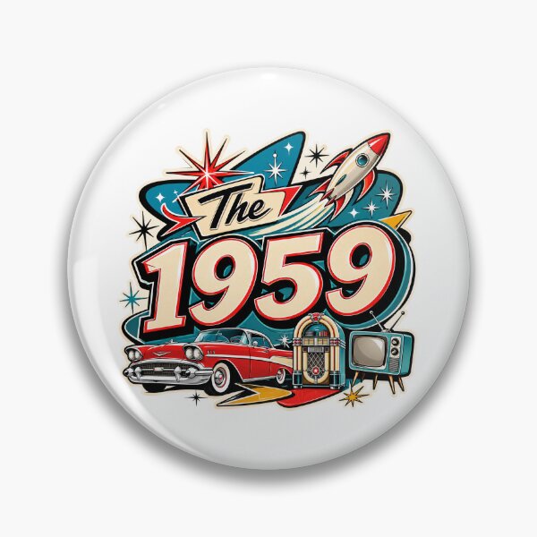 Item preview, The 1959 Birthday Legend designed and sold by RedCircleArt.