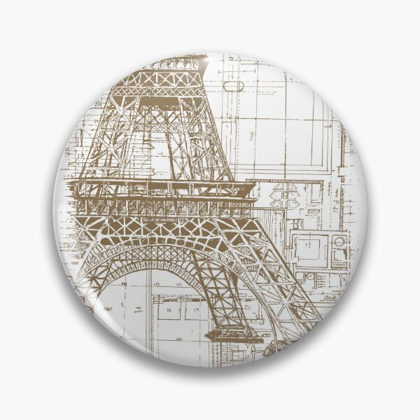 Item preview, Logotipo del PSG con diseño de Eiffel en blanco designed and sold by Indepp.