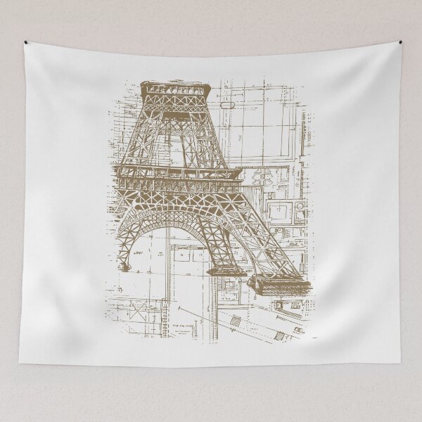 Item preview, Eiffel Design PSG Logo White designed and sold by Indepp.