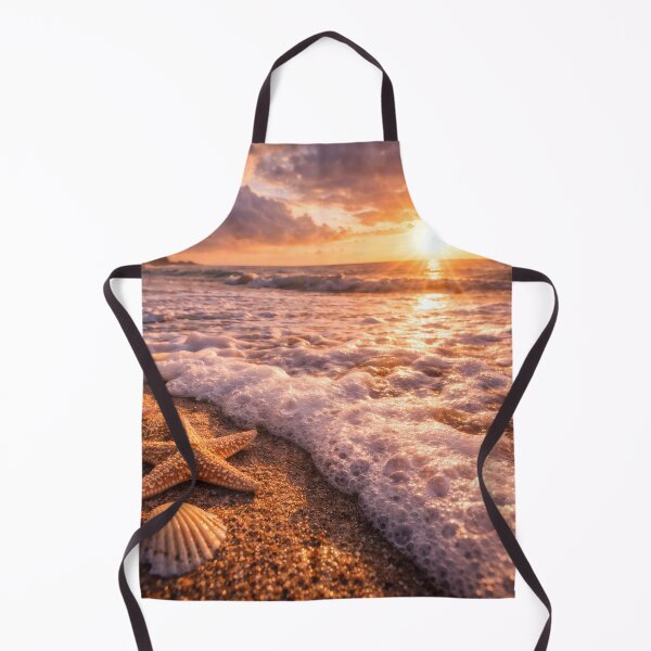 Item preview, Seashells at Sunset – Coastal Beach Wall Art designed and sold by Yomere.