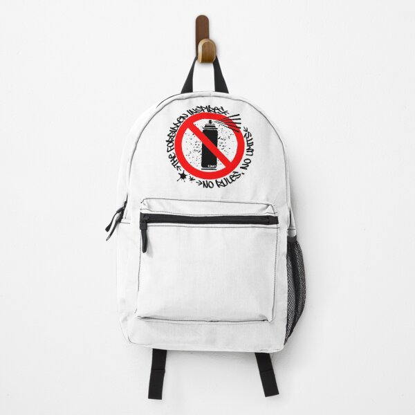 Item preview, The Forbidden Inspires — No Rules No Limits Graffiti Sign designed and sold by ENDTOENDSTORE.