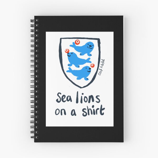 Item preview, sea lions on a shirt designed and sold by egytshirts.