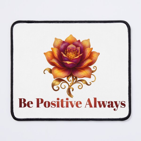 Item preview, Be positive always designed and sold by Jkworldart91.