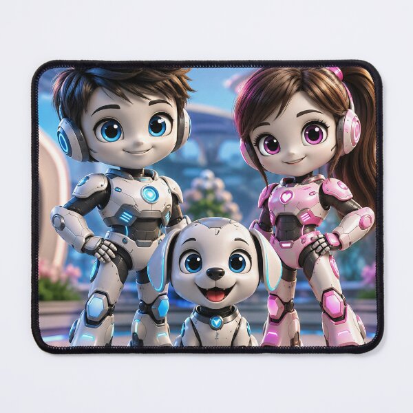 Item preview, Tiny Robots designed and sold by AwesomeDigiShop.