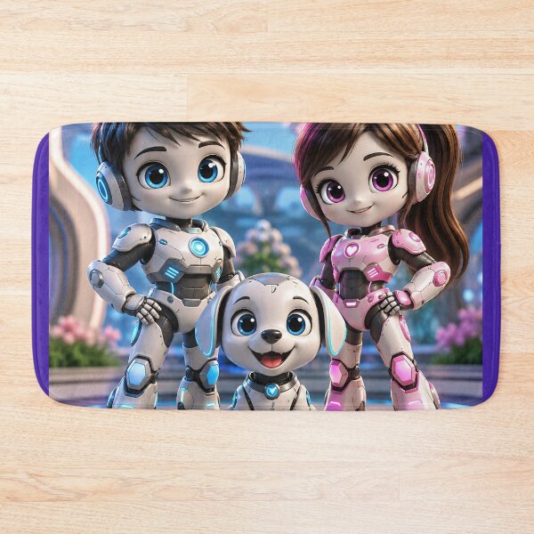 Item preview, Tiny Robots designed and sold by AwesomeDigiShop.