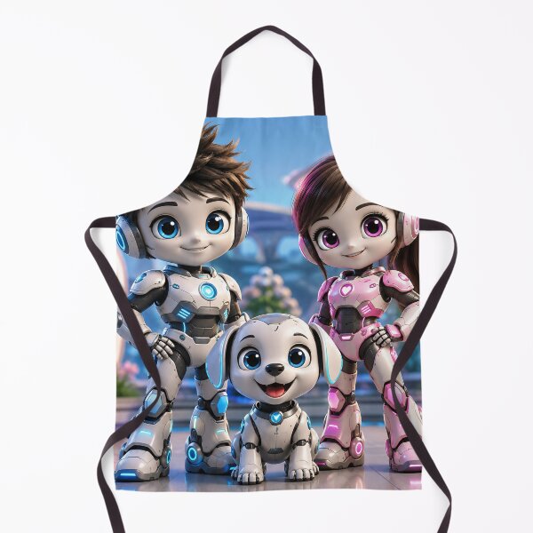 Item preview, Tiny Robots designed and sold by AwesomeDigiShop.
