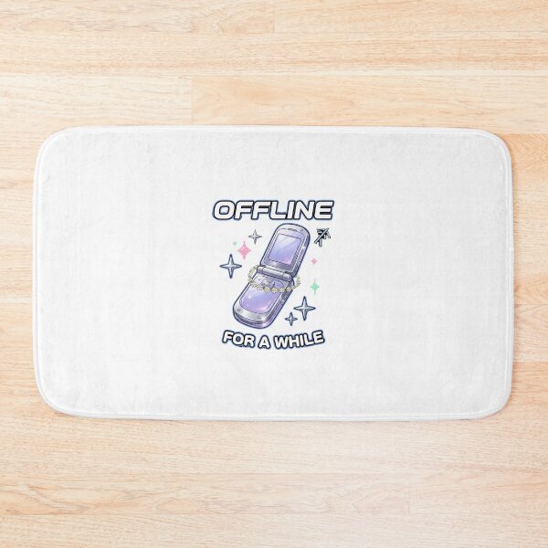 Item preview, Offline for a While Y2K Flip Phone designed and sold by GoofyShopp.