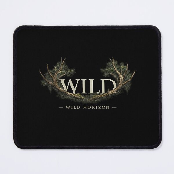 Item preview, Wild Horizon | Luxury Nature Typography T-Shirt Design designed and sold by rigelcreation.