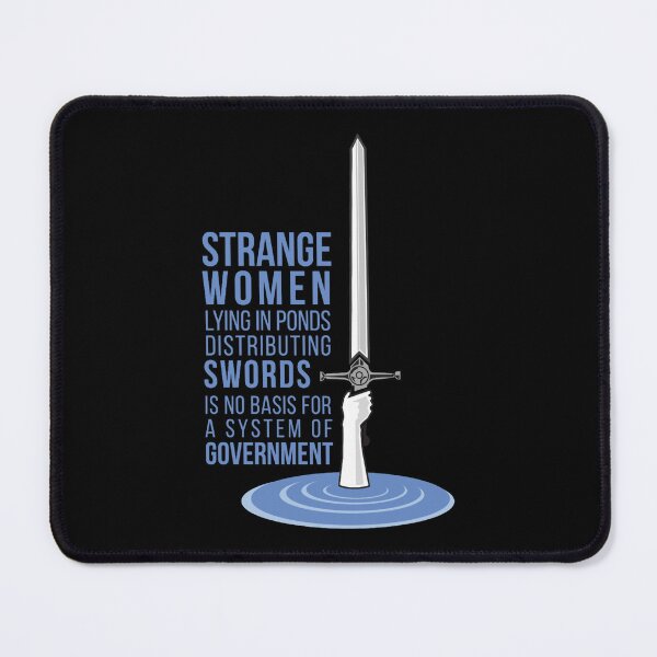 Item preview, strange women lying in ponds distributing swords - monty python designed and sold by egytshirts.