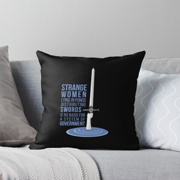Item preview, strange women lying in ponds distributing swords - monty python designed and sold by egytshirts.