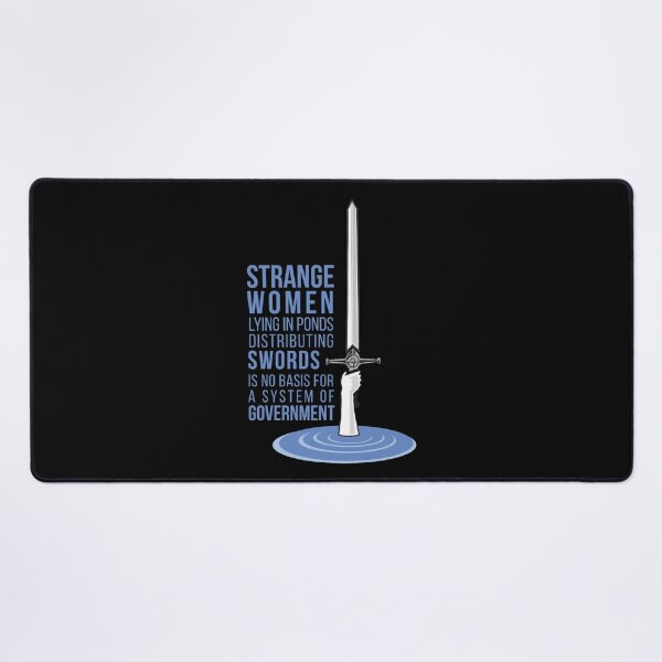 Item preview, strange women lying in ponds distributing swords - monty python designed and sold by egytshirts.