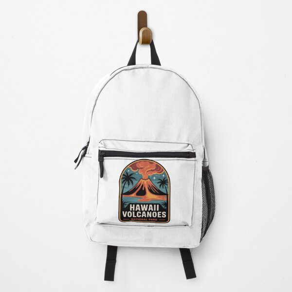 Item preview, Hawaii Volcanoes National Park Vintage Travel Badge designed and sold by Teelogic.