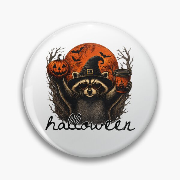 Item preview, Halloween Raccoon designed and sold by CharmiA Fox.