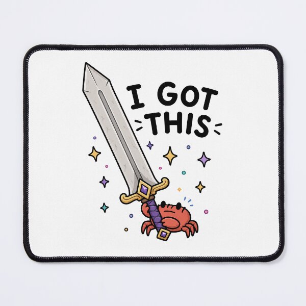 Item preview, I Got This Brave Crab designed and sold by MonkiFlipp.