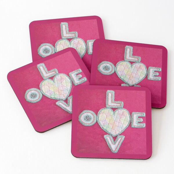Item preview, Embroidered Love Heart designed and sold by LyLauDesign.