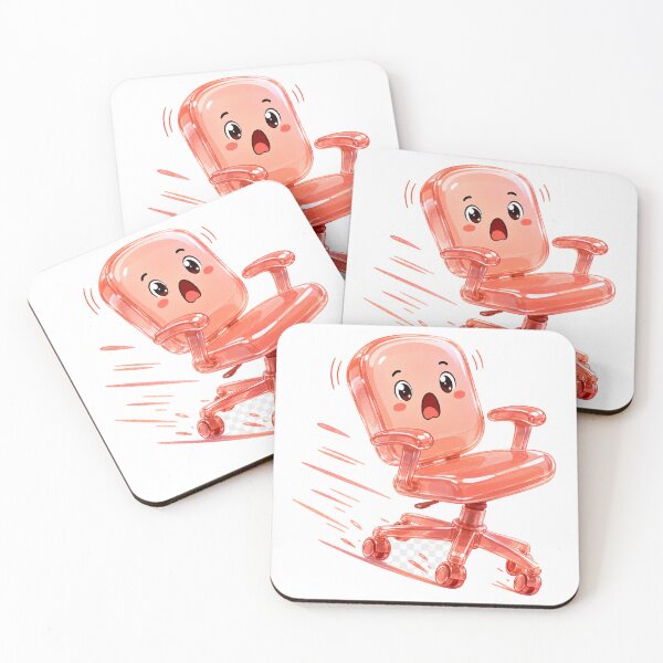 Item preview, Runaway Jelly Office Chair - Rolling Desk Chaos designed and sold by GoverArt.