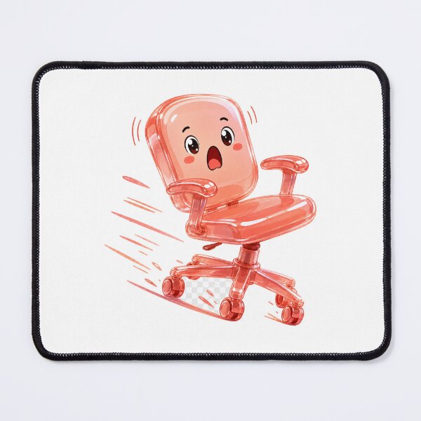 Item preview, Runaway Jelly Office Chair - Rolling Desk Chaos designed and sold by GoverArt.
