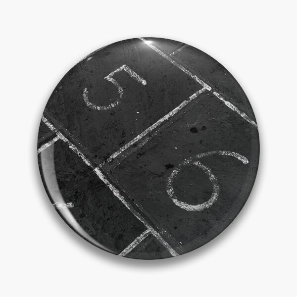 Item preview, Hopscotch Pattern | Black and White Geometric Street Photography designed and sold by Tessera Co.