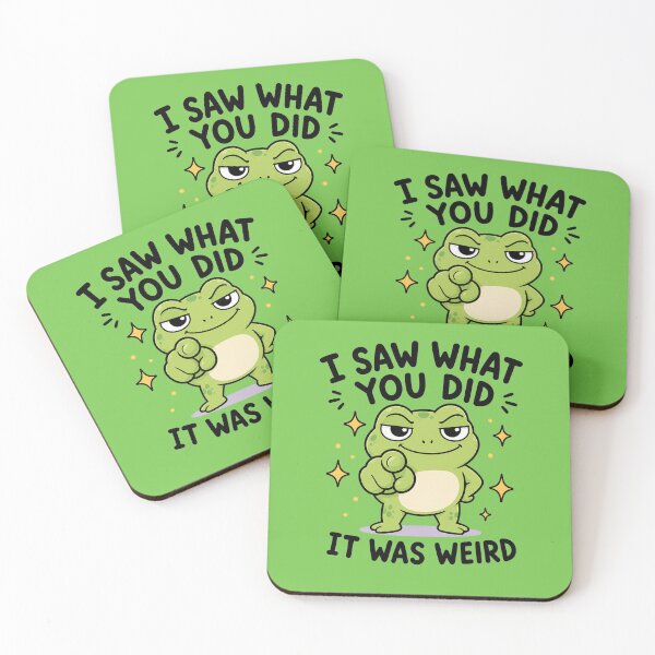 Item preview, I Saw What You Did Frog designed and sold by MonkiFlipp.