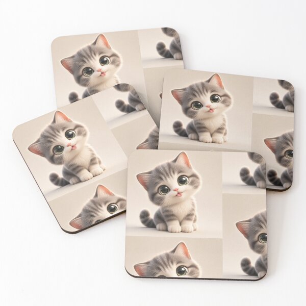 Item preview, tiny, cute cat designed and sold by Ercancyhnn.