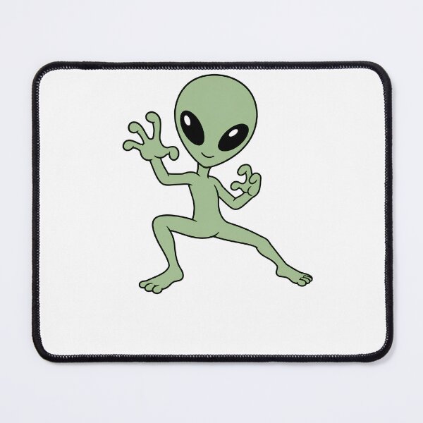 Item preview, Funny Green Alien Ninja Cartoon designed and sold by zerastore.