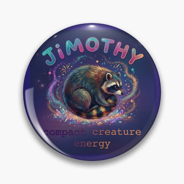 Item preview, Jimothy Raccoon Fantasy Art | Cute Woodland Animal Galaxy Illustration | Whimsical Colorful Nature Design designed and sold by Bhaskar Digital Art.