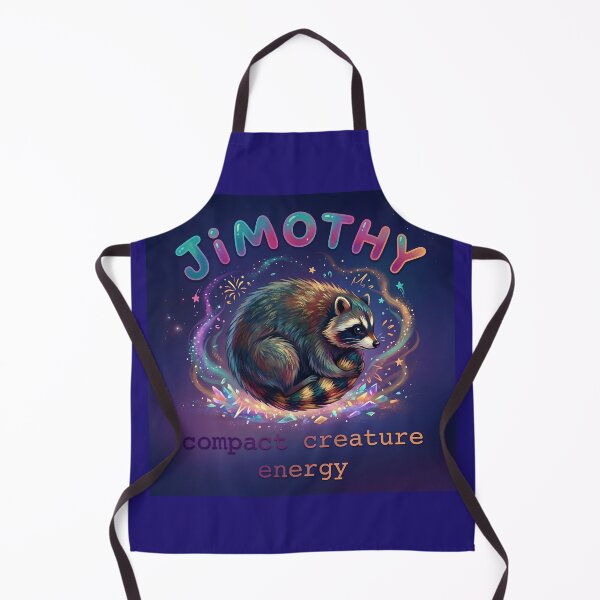 Item preview, Jimothy Raccoon Fantasy Art | Cute Woodland Animal Galaxy Illustration | Whimsical Colorful Nature Design designed and sold by Bhaskar Digital Art.