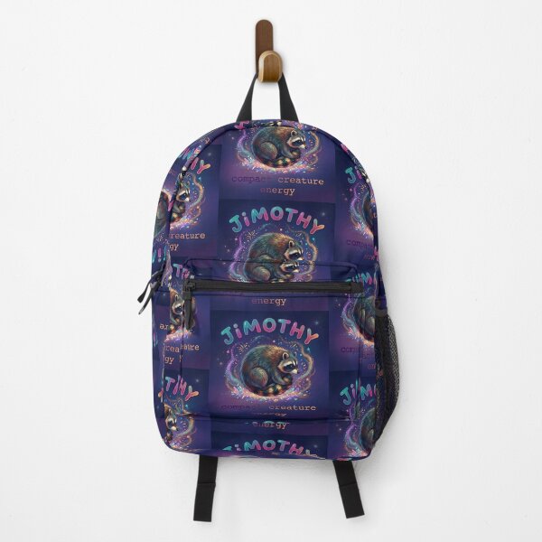 Item preview, Jimothy Raccoon Fantasy Art | Cute Woodland Animal Galaxy Illustration | Whimsical Colorful Nature Design designed and sold by Bhaskar Digital Art.