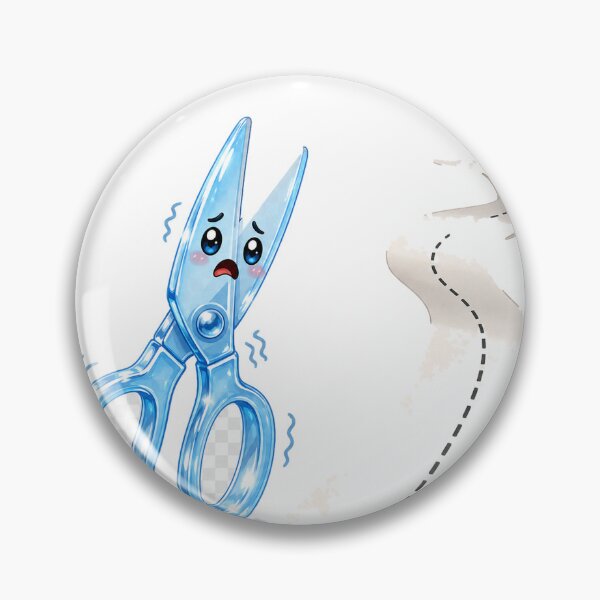 Item preview, Jelly Scissors Afraid of the Cut Line designed and sold by GoverArt.