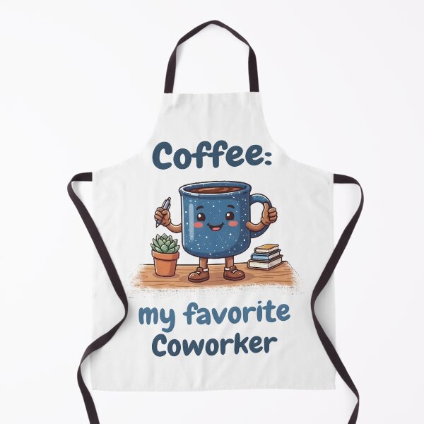 Item preview, Coffee: My Favorite Coworker Funny Cute Kawaii Office Coffee Lovers designed and sold by ZanyPaintbrush.