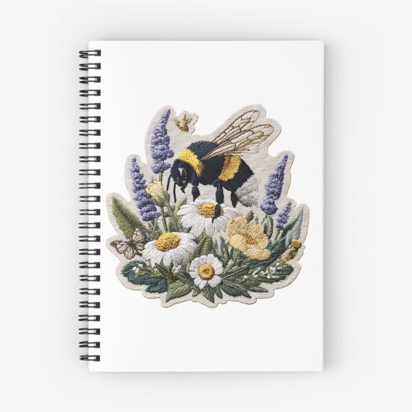 Item preview, Bee in the flower field Patch designed and sold by filou designs.