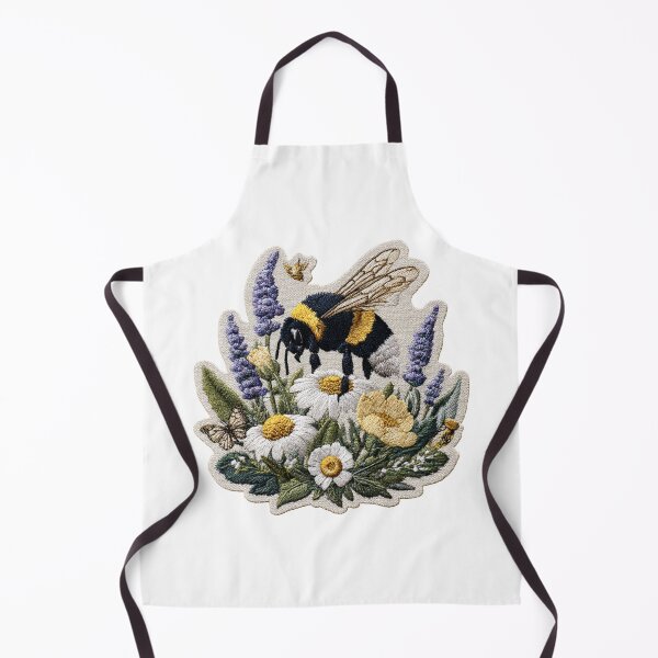 Item preview, Bee in the flower field Patch designed and sold by filou designs.
