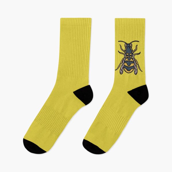 Item preview, Embroidered Wasp Patch | Vintage Insect Tattoo Style designed and sold by · GAMING SOUL ·.
