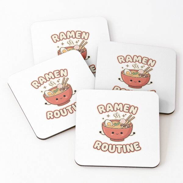 Item preview, Ramen Routine Cute Noodle Bowl designed and sold by GoofyShopp.