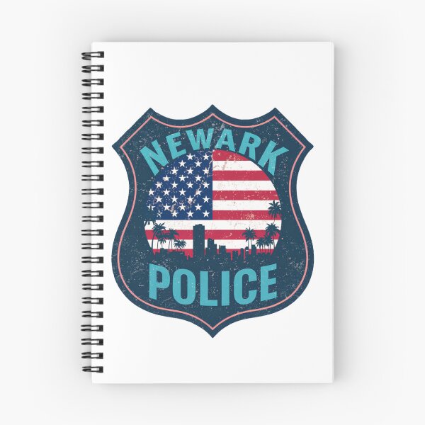 Item preview, Newark Police American Flag Badge T-Shirt, Officer Support Gift, Police Department Graphic Tee designed and sold by pawsome purrfect.