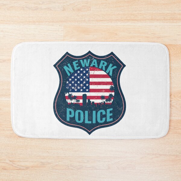 Item preview, Newark Police American Flag Badge T-Shirt, Officer Support Gift, Police Department Graphic Tee designed and sold by pawsome purrfect.