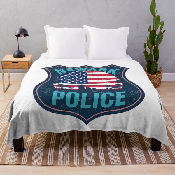 Item preview, Newark Police American Flag Badge T-Shirt, Officer Support Gift, Police Department Graphic Tee designed and sold by pawsome purrfect.