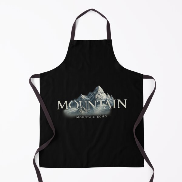 Item preview, Mountain Echo | Luxury Mountain Typography T-Shirt Design designed and sold by rigelcreation.
