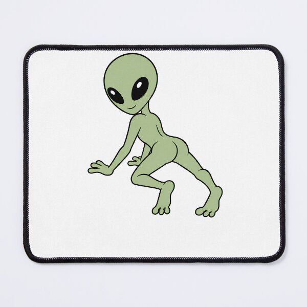 Item preview, Funny Twerking Green Alien Cartoon designed and sold by zerastore.