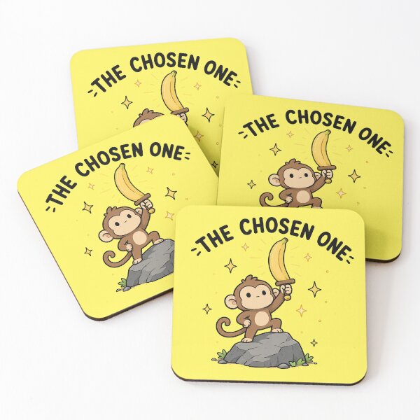 Item preview, The Chosen One Banana Monkey designed and sold by MonkiFlipp.