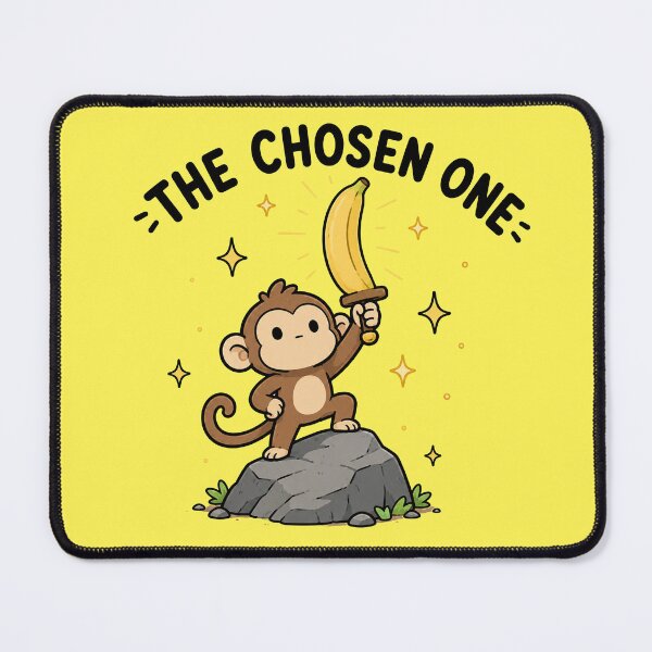 Item preview, The Chosen One Banana Monkey designed and sold by MonkiFlipp.